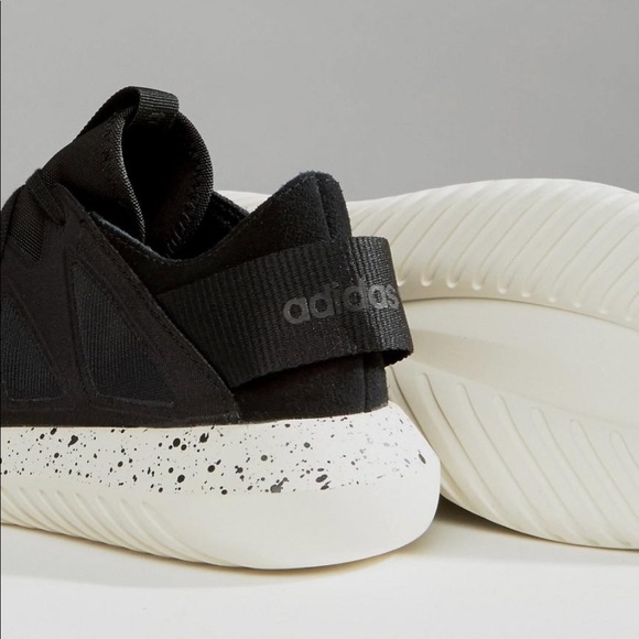 adidas black and white speckled shoes